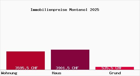 Immobilienpreise Montenol