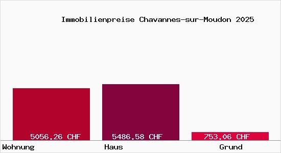 Immobilienpreise Chavannes-sur-Moudon