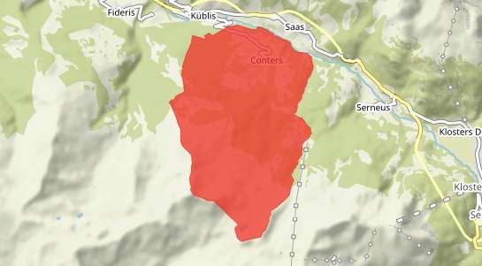 Immobilienpreise Conters im Prättigau